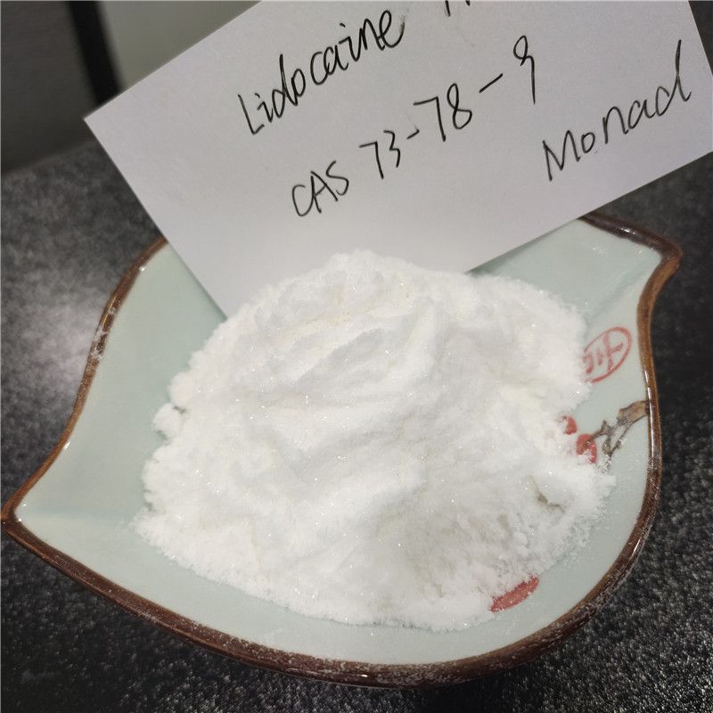 Lidocaine hcl powder cas 137-58-6/73-78-9 anthestic product